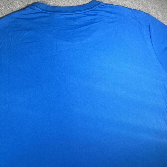 New VRST UV Protection Breath ability Mens XXL Blue Crew Neck T-Shirt w Pocket - Picture 7 of 7